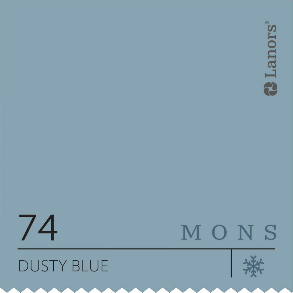 Краска Lanors Mons «Dusty Blue» (Пыльный синий), 74